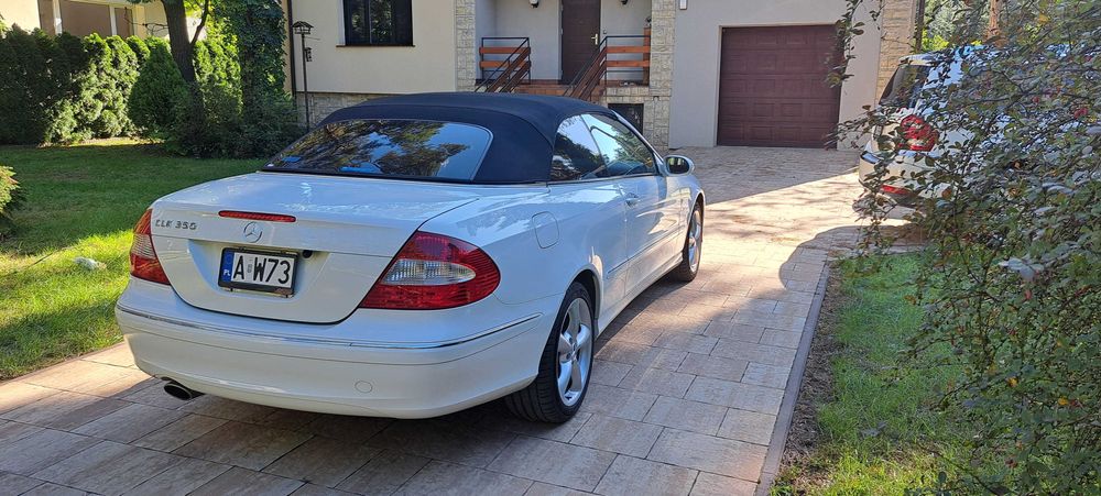 Idealny Mercedes CLK 350 cabrio z JAPONII przebieg 94000km