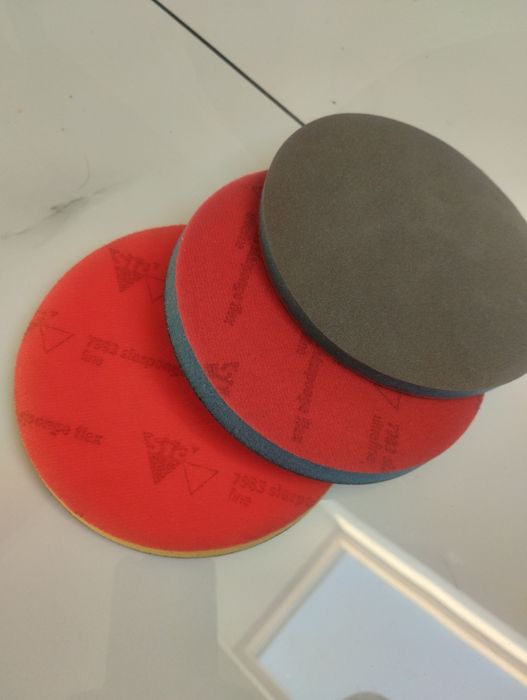 Krążek ścierny na rzep mięki