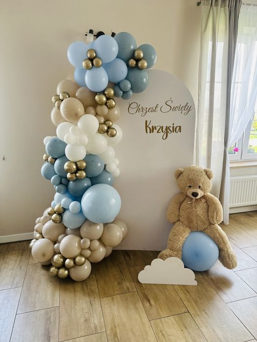 Dekoracja balonowa girlanda ścianka