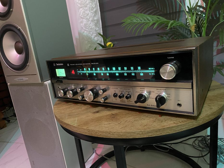 Unikatowy Amplituner Technics SA-5400X Vintage – Sprawny, Piękny Dźwięk!