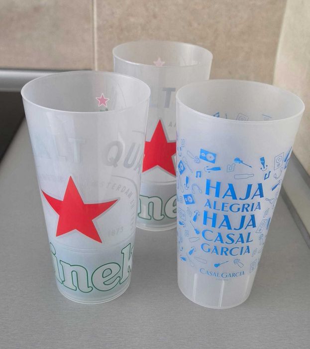 Plastic Cup Set (50 cl) + Casa Ermelinda Freitas Glass