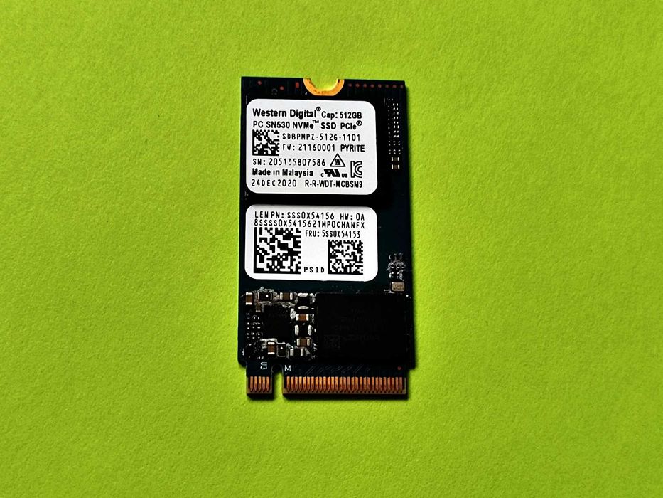 SSD M2 NVMe 512GB WD sN530 - 2242