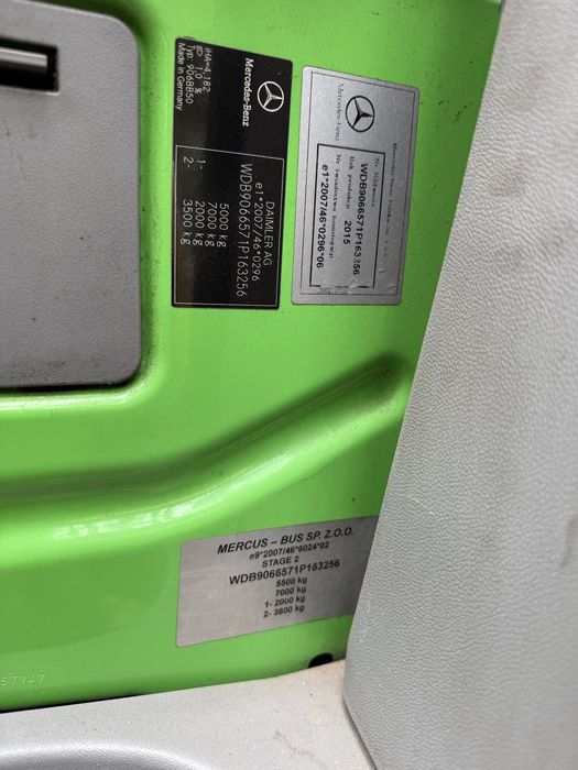 Mercedes Sprinter 516cdi BlueTec 23+7 Mercus 2xklima automat 7g