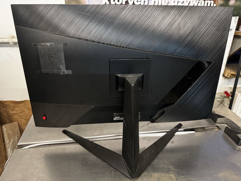 Monitor MSI uszkodzony bez zasilacza