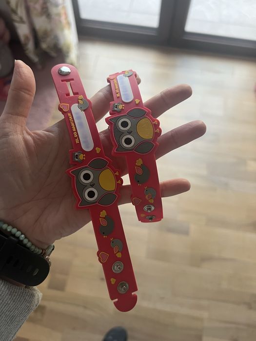 Opaska dla dziecke telefon do mamy 2 szt