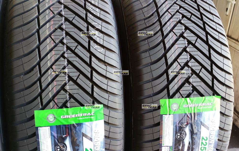 4x 225/55R17 Greentrac Season Master 2026r C/B/71dB 3 lata gwar.
