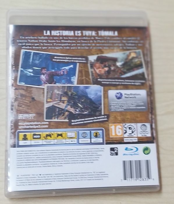 Uncharted 2, Jogo PlayStation ps3.