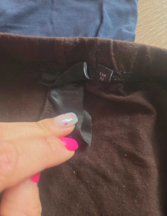 3x spodnie ciążowe 40