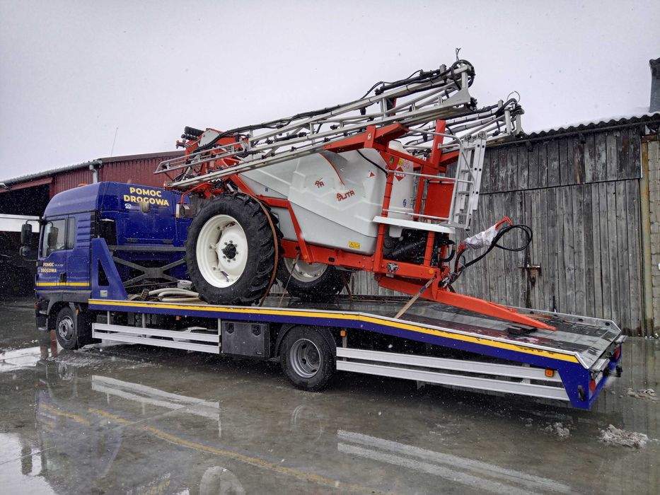 Pomoc drogowa Holowanie Transport Ciągników Rolniczych Autolaweta 24 h