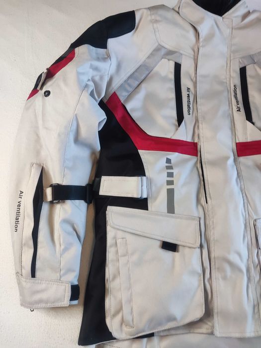 Casaco 2 em 1 c/proteções touring 3 camadas mota scooter novo