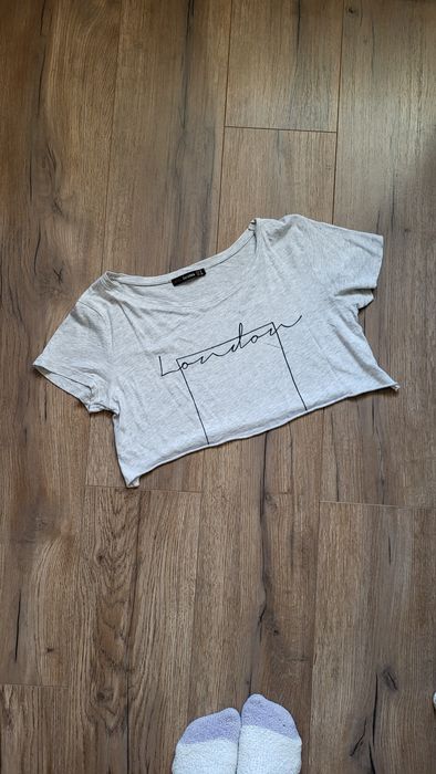 Szara bluzka Bershka