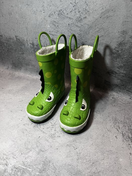 Сапоги резиновые детские, сапожки резиновые детские с утеплением