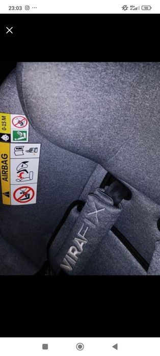 Cadeira auto como nova ‼️