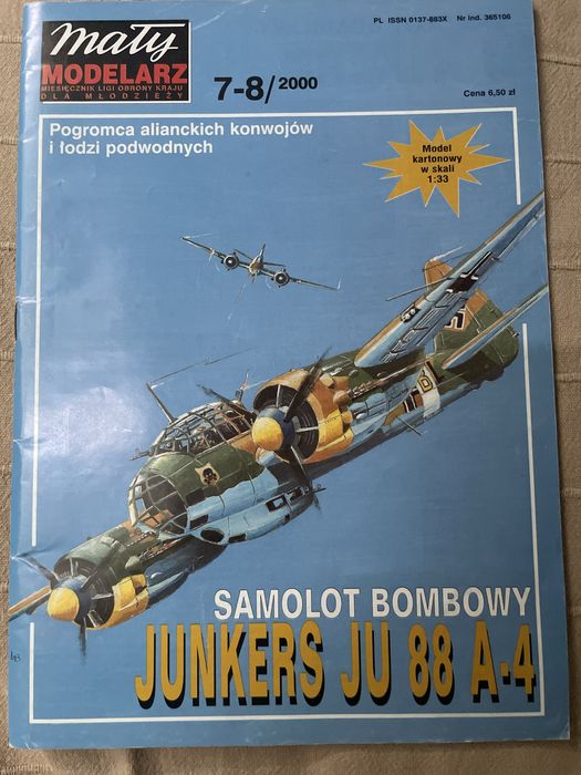 Mały Modelarz Junkers Ju 88 A-4