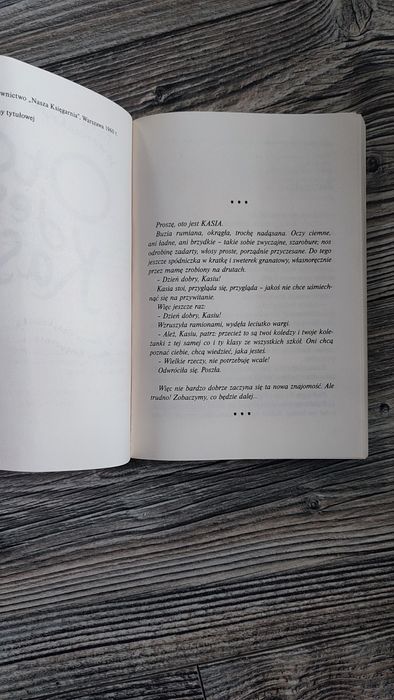 Oto jest Kasia Maria Jaworczakowa lektura szkolna 1-3 książka  dzieci