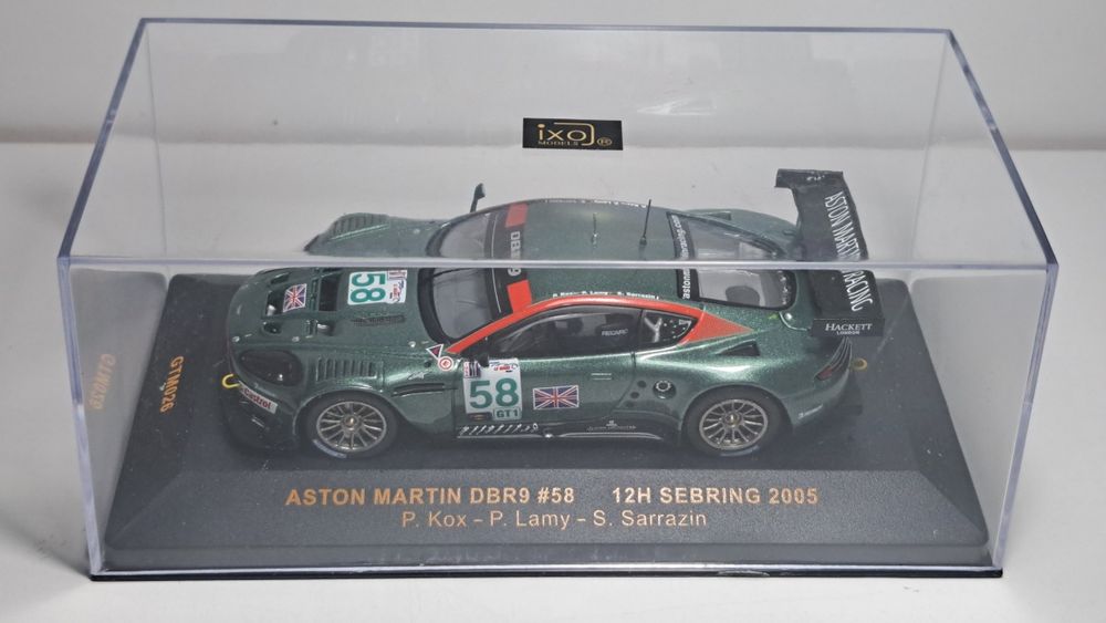 Aston Martin dbr9 Sebring Pedro Lamy 1:43 Alcanena E Vila Moreira