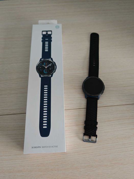 Smartwatch Xiaomi Watch S1 Active Ocean Blue + folie ochronne i pasek