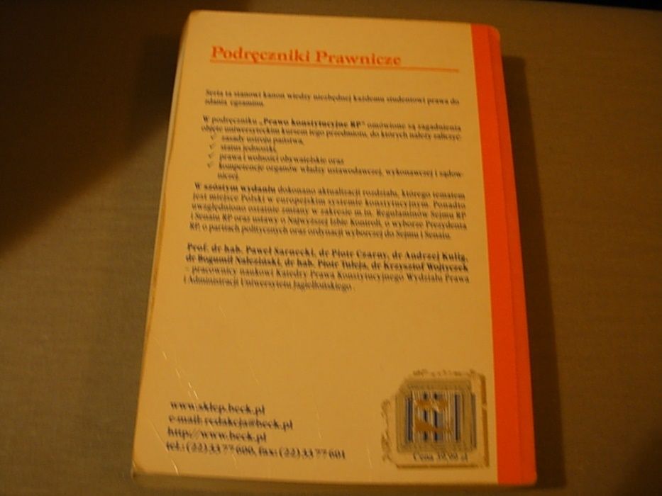 Prawo Konstytcyjne RP