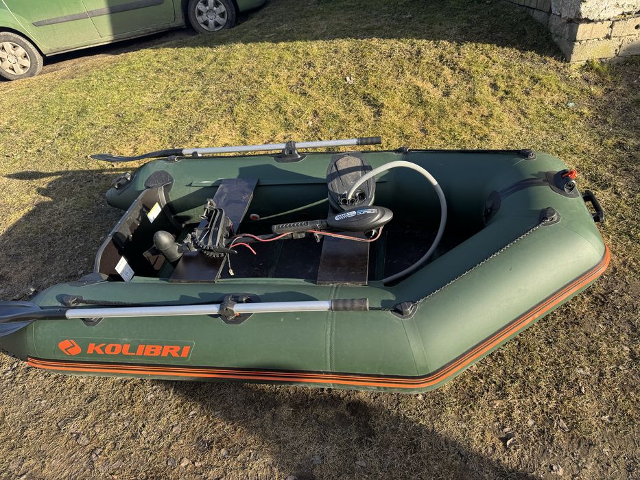 Ponton KOLIBRI z silnikiem elektrycznym