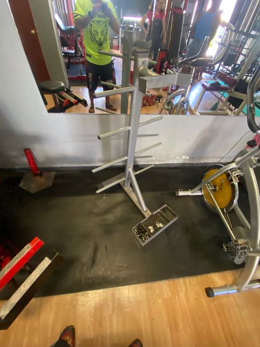 Suporte de barras e discos