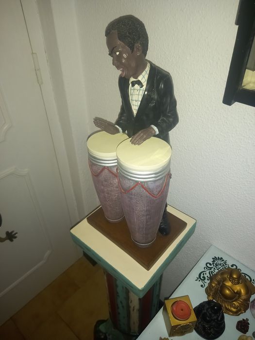Músico de jazz decorativo