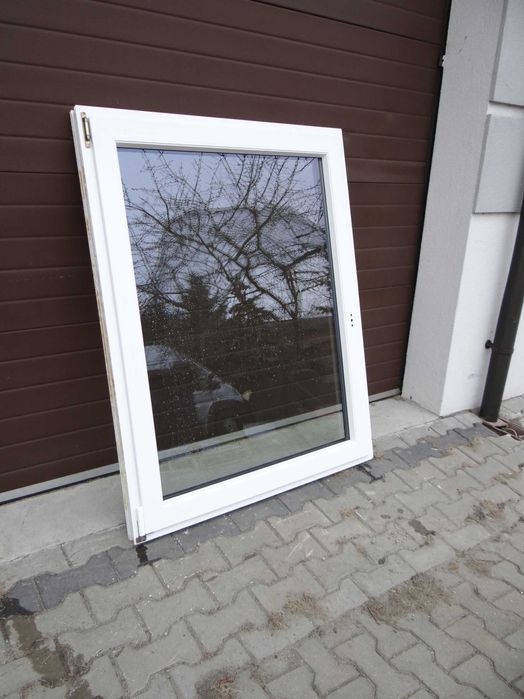 110x140 okno PCV używane  - TANIE OKNA SZADEK