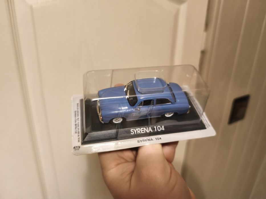 Syrena 104, Kultowe auta PRL, skala 1:43, DeAgostini, stan NOWY!