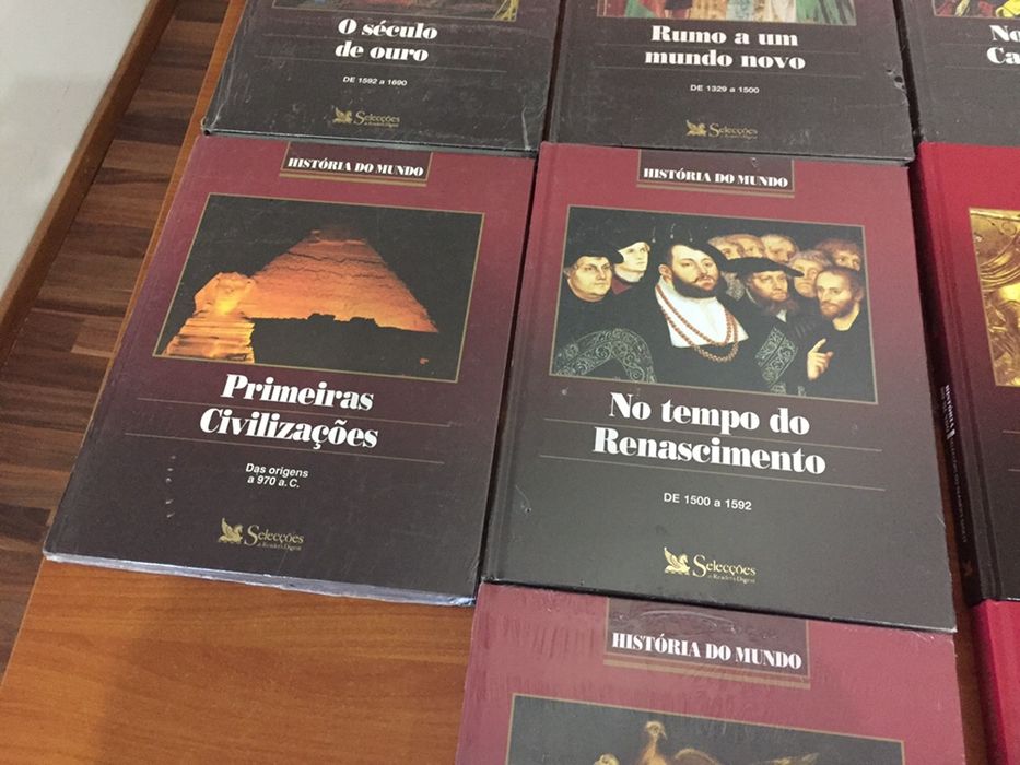 Livros coleção História do mundo