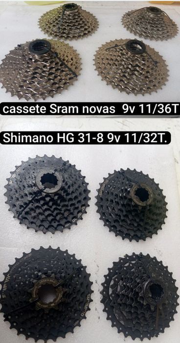 J-Bikes  componentes Grupos e Shifters Esquerdo SRAM e Shimano,XT,XTR