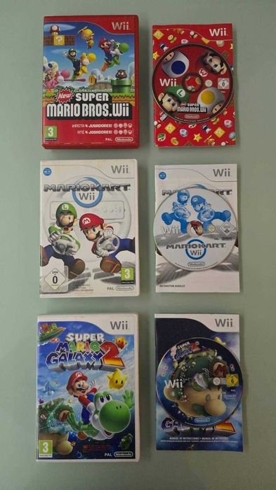 Nintendo Wii Console Game Collection64751142616450121