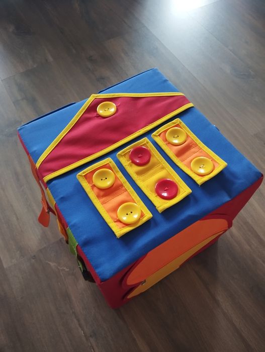 Kostka Montessori sensoryczna manipulacyjna