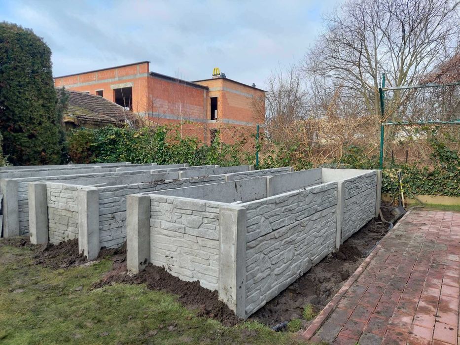 Ogrodzenia betonowe Ciszewski Dachowa