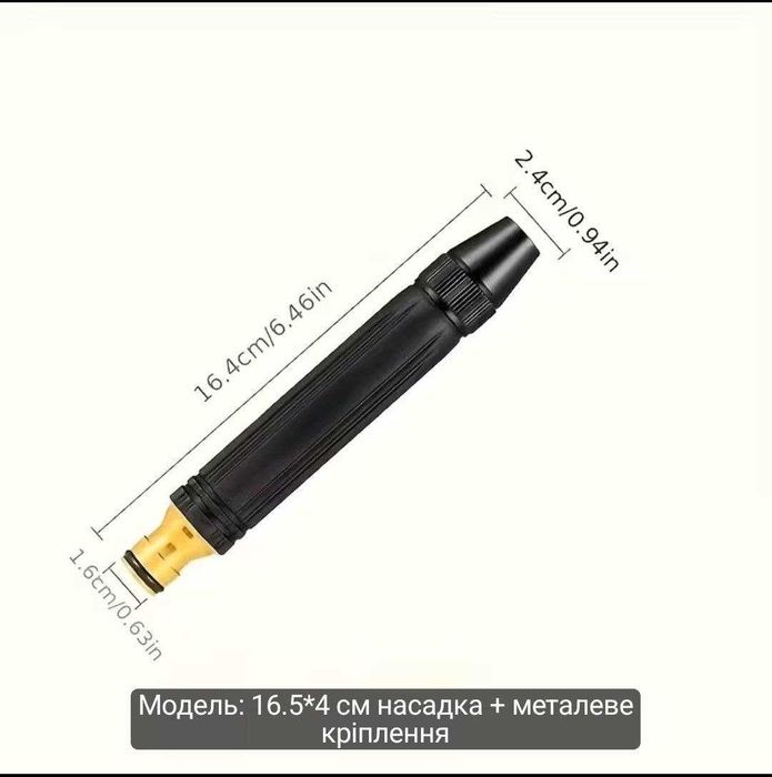 Насадка для мийки високого тиску