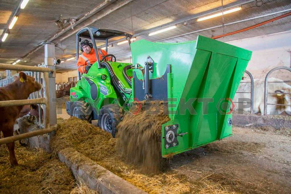 523 модель Avant, один навантажувач - безліч можливостей