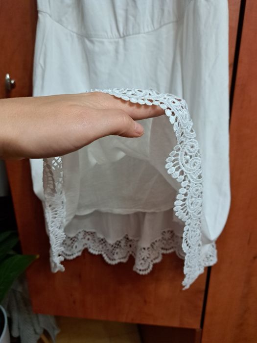 Biała przewiewna hiszpanka rozm 40/42