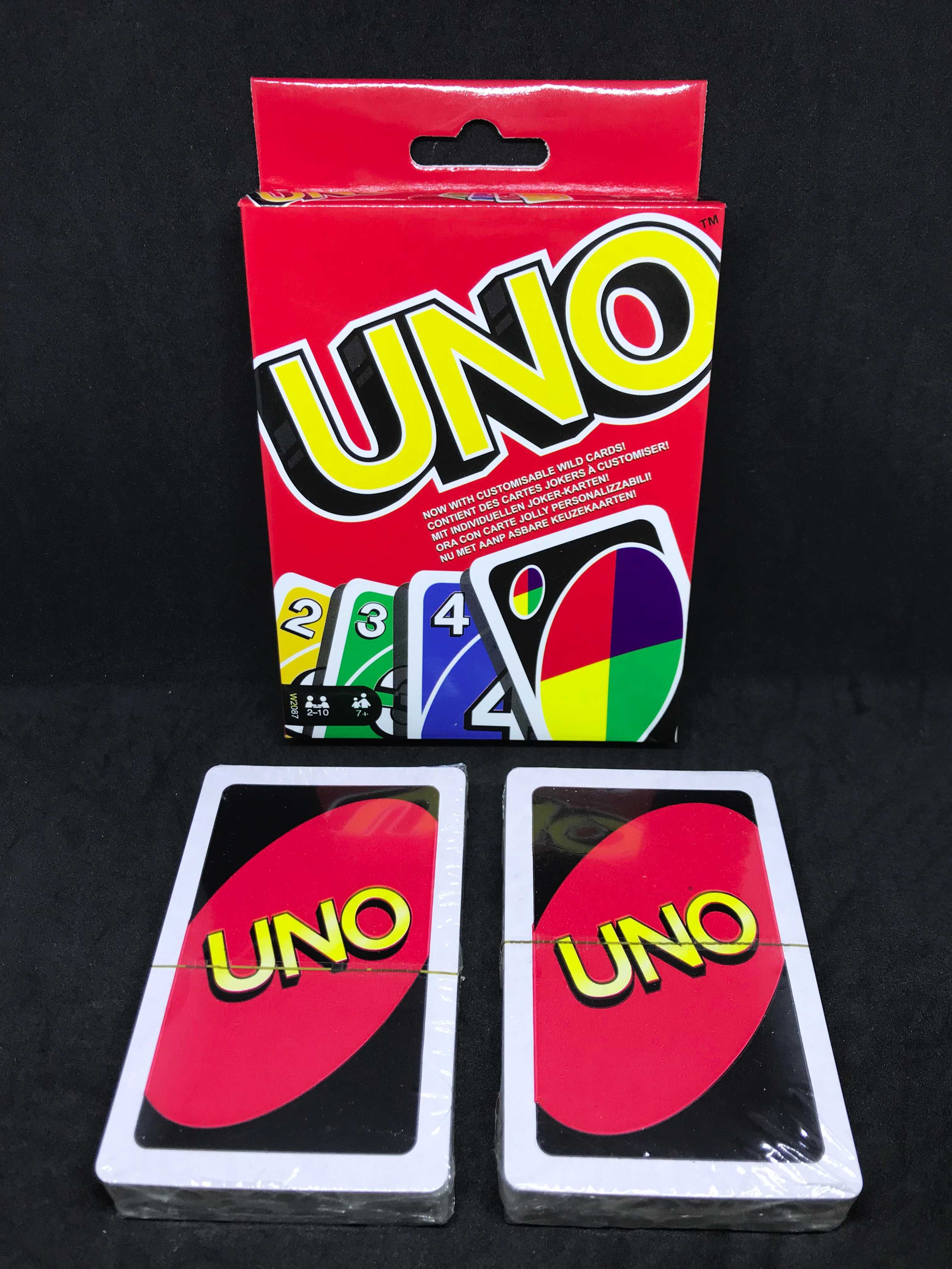 Jogo de cartas UNO Wild - Com cartas personalizáveis - Novo/Selado