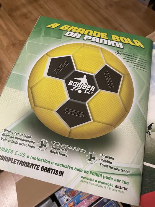 Futebol album bwin 2008-09 panini