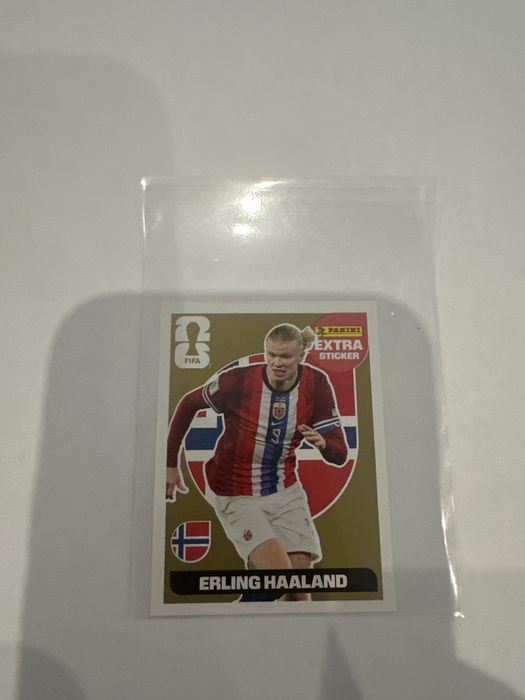 Extra Sticker Golden Panini Haaland