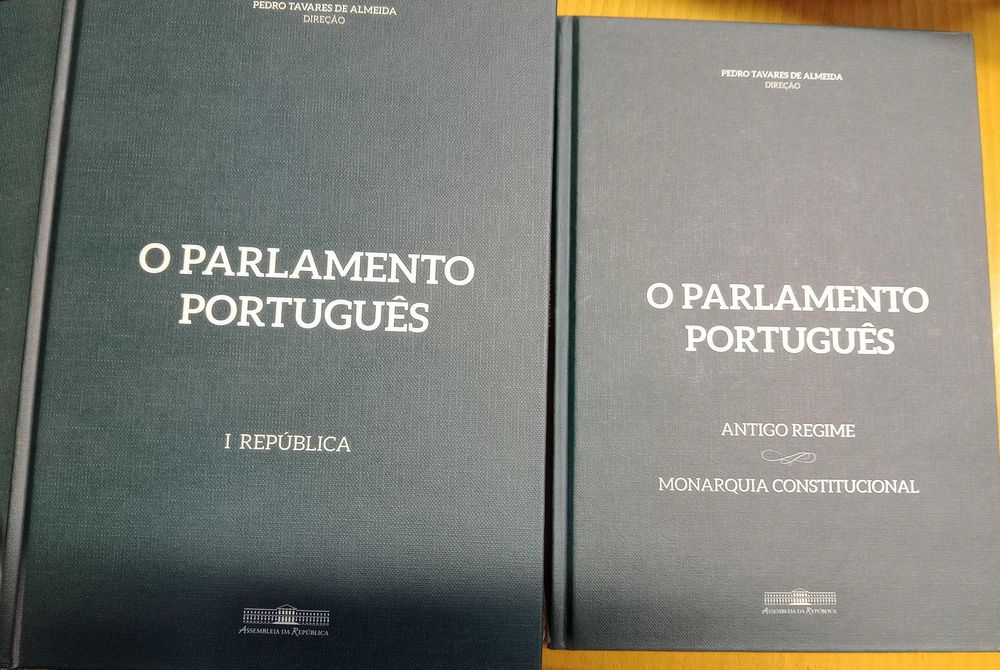 O Parlamento português, coleção de 4 volumes
