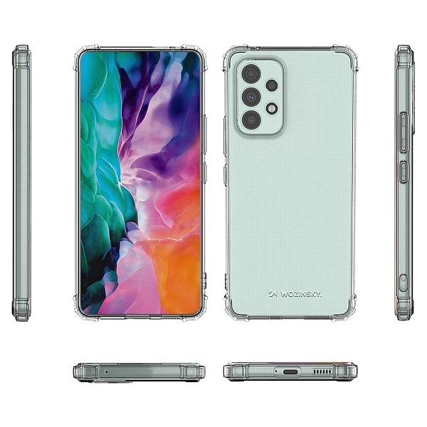 Etui Anti Shock pancerne do Samsung Galaxy A53/5G przezroczysty