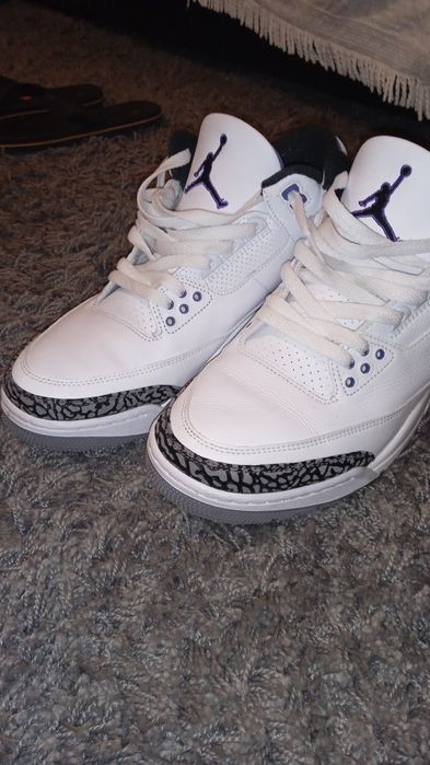 Jordan 3 roxas  Usadas
