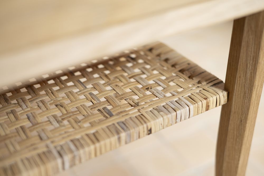 Conjunto de duas mesas de cabeceira em carvalho maciço - La Redoute