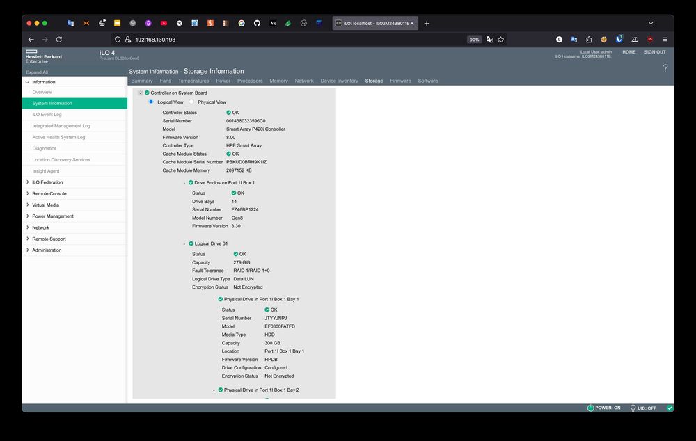 HP ProLiant DL380p Gen8