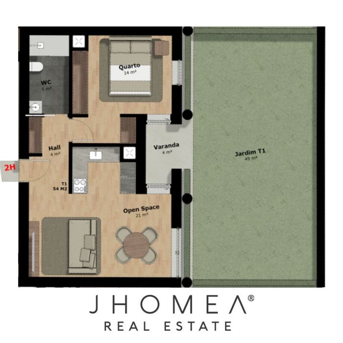 Apartamento T1 - Vacivus, Rio Tinto, Porto