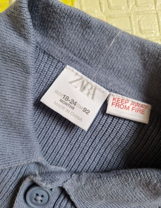 Кофта Zara Зара дівчинка 18-24 м 1,5-2 р кофтинка кардиган