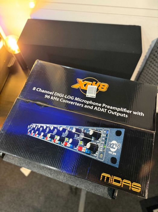 MIDAS XL48 - PRE-AMP Microfone - como NOVO!