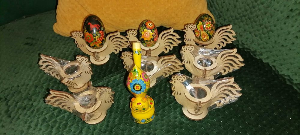 Петриковская роспись яйцо свисток петушок