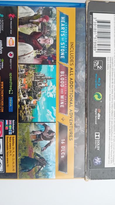 The Witcher 3 + duas expansões  ps4