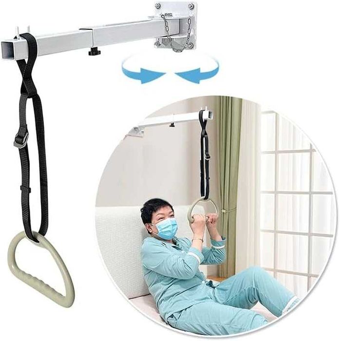 Trapez do łóżka dla osób starszych, asystent podciągania