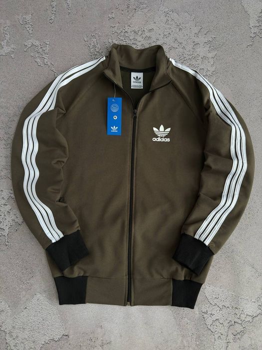 Чоловіча олімпійка Adidas, кофта на замку Адідас